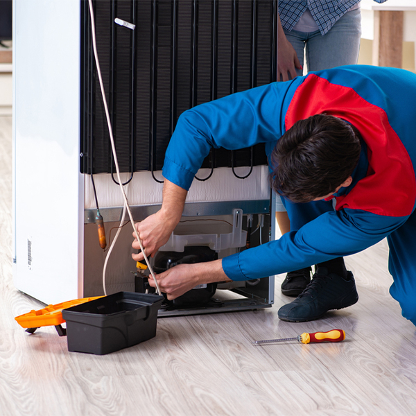 how much do you charge for refrigerator repair services in Manteno